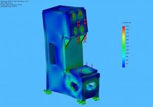 Hydraulic Valve Test Stand FEA